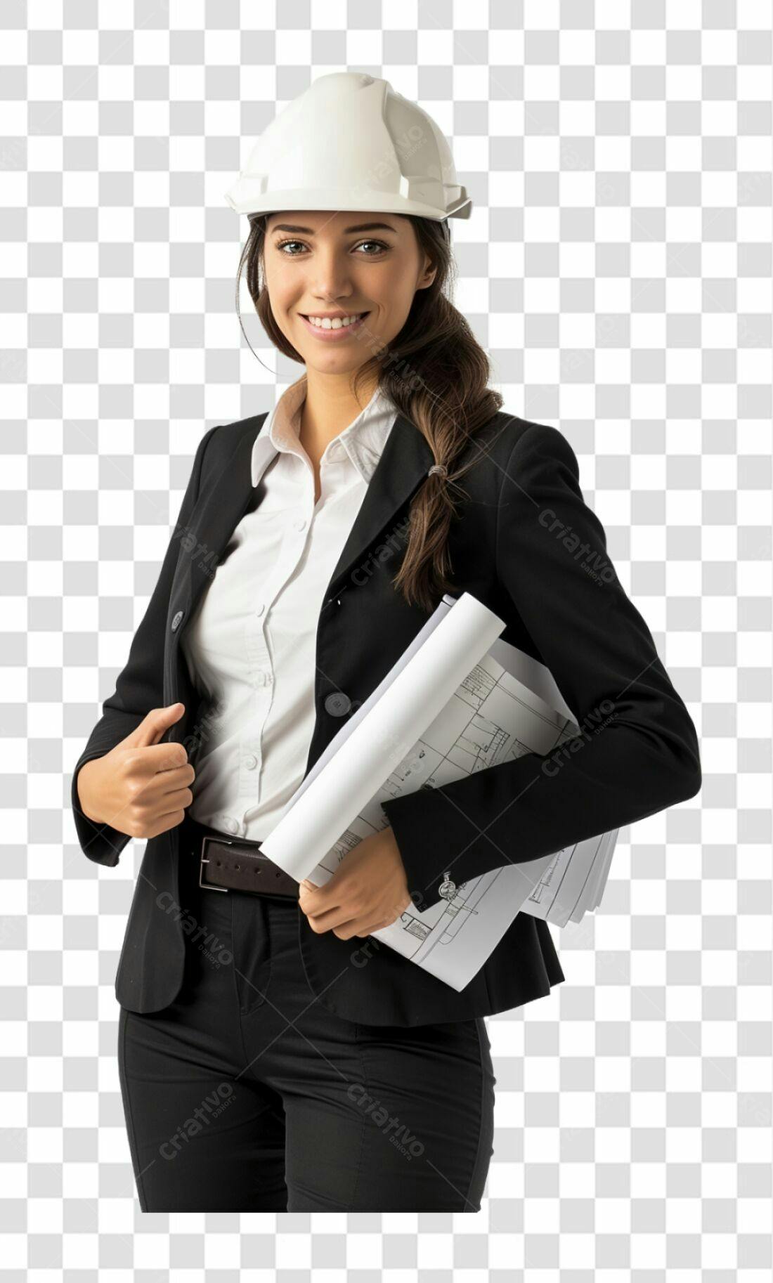 Icone Engenheira PNG com fundo transparente