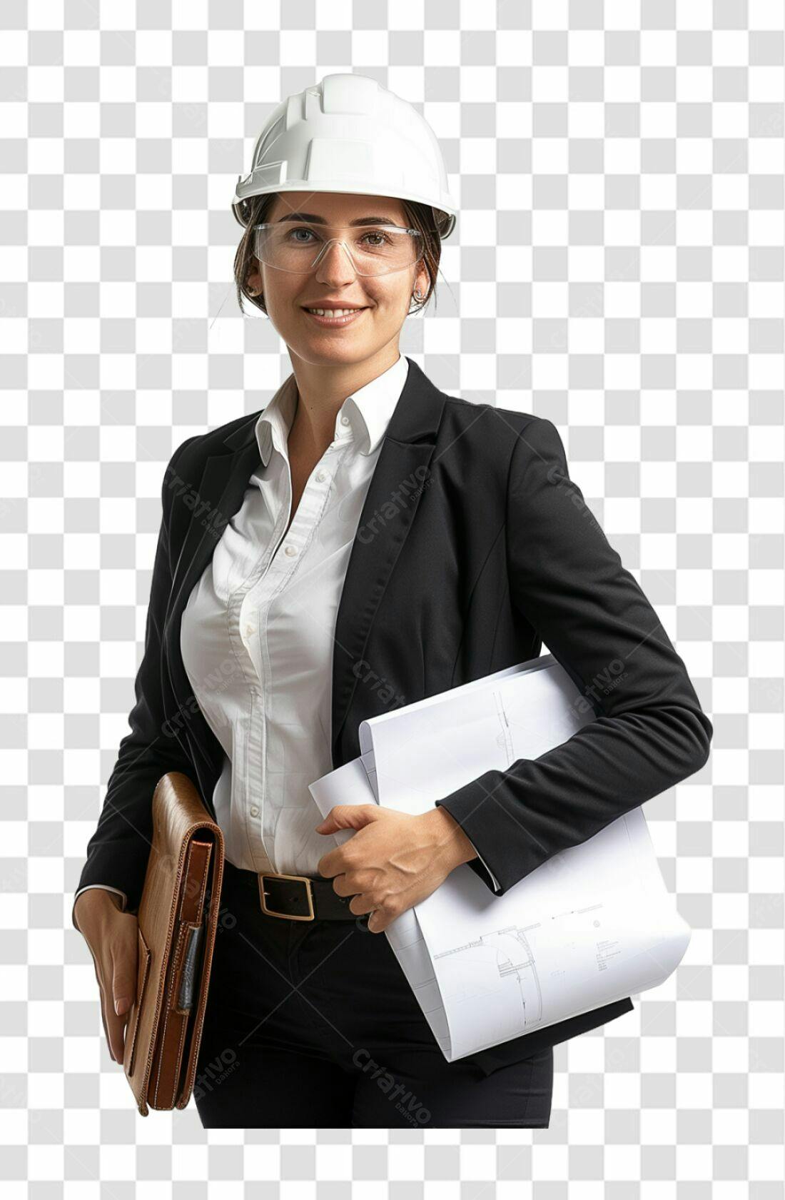 Icone Engenheira PNG com fundo transparente