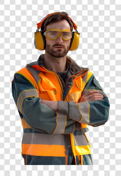 Imagem De Um Homem Engenheiro, Trabalhador