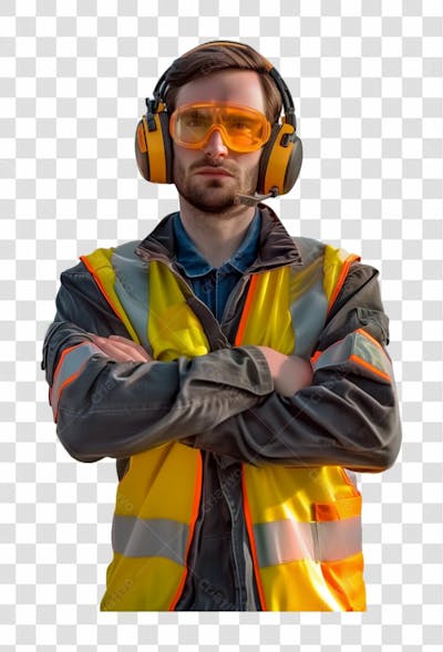 Imagem De Um Homem Engenheiro, Trabalhador