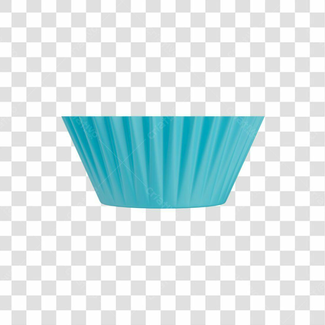 Icone Forminhas para Doces Azul PNG com fundo transparente