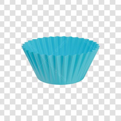 Forminha Forma De Papel Para Doce Festa Aniversário Em 3D Com Fundo Transparente