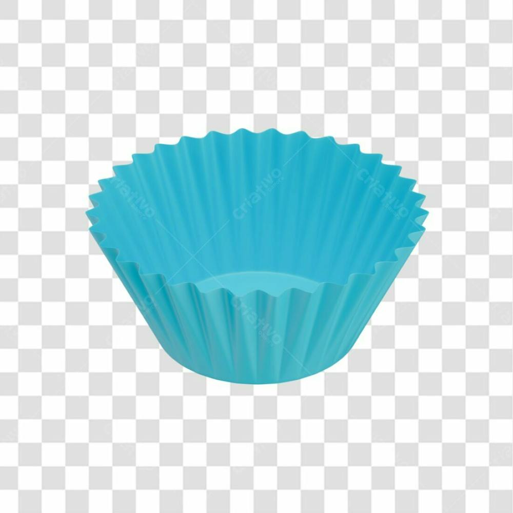 Forminha Forma De Papel Para Doce Festa Aniversário Em 3D Com Fundo Transparente