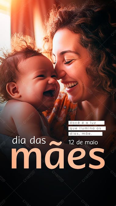 Story dia das mães dia 12 de maio psd