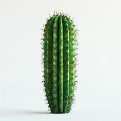Imagem De Um Cacto Em Um Fundo Branco 19