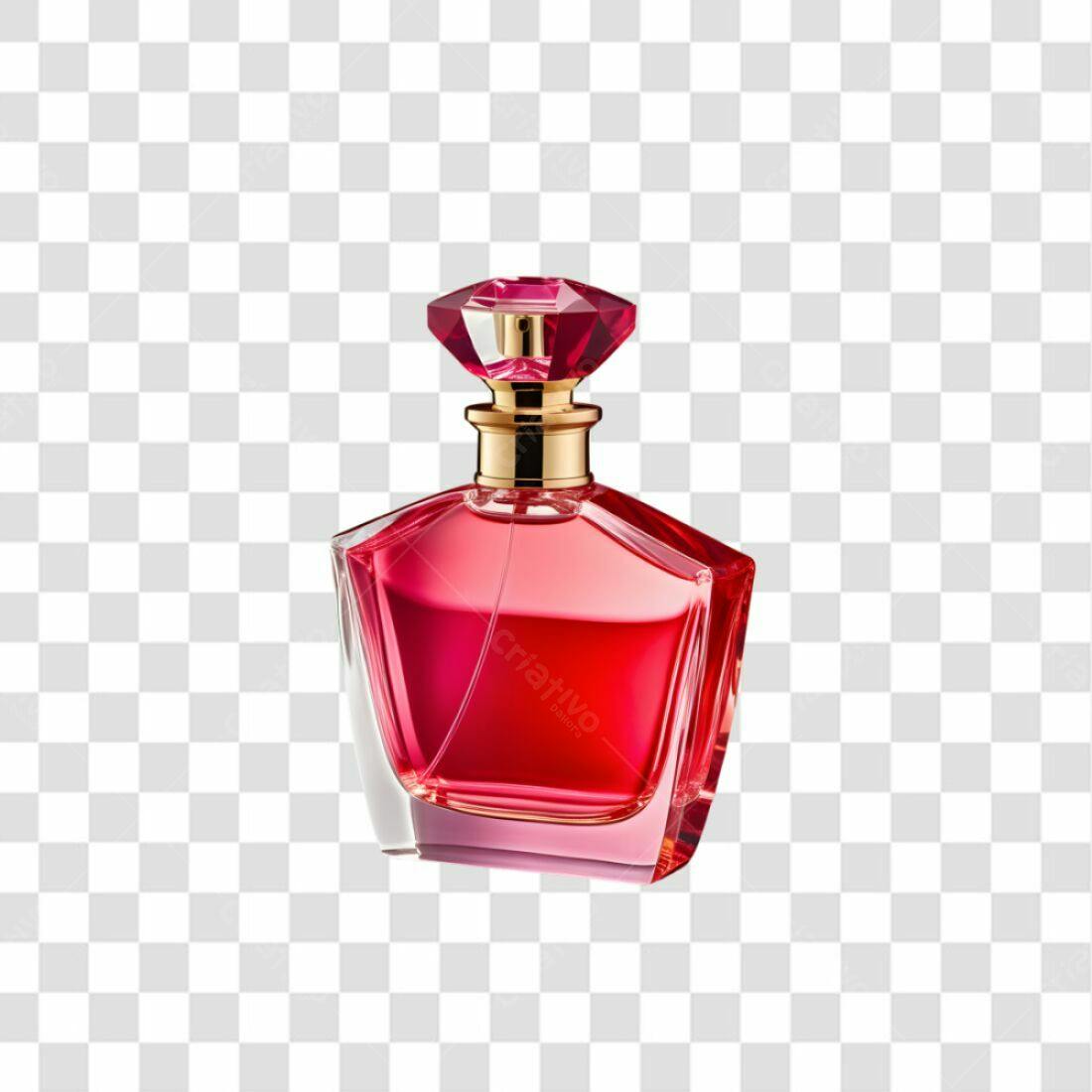 Icone Perfume Vermelho PNG com fundo transparente