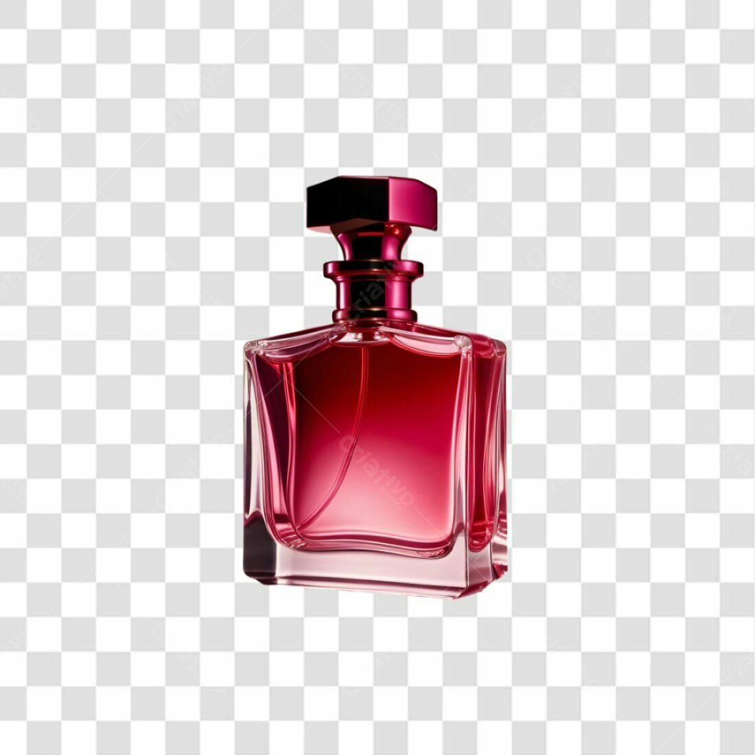 Icone Perfume Vermelho PNG com fundo transparente