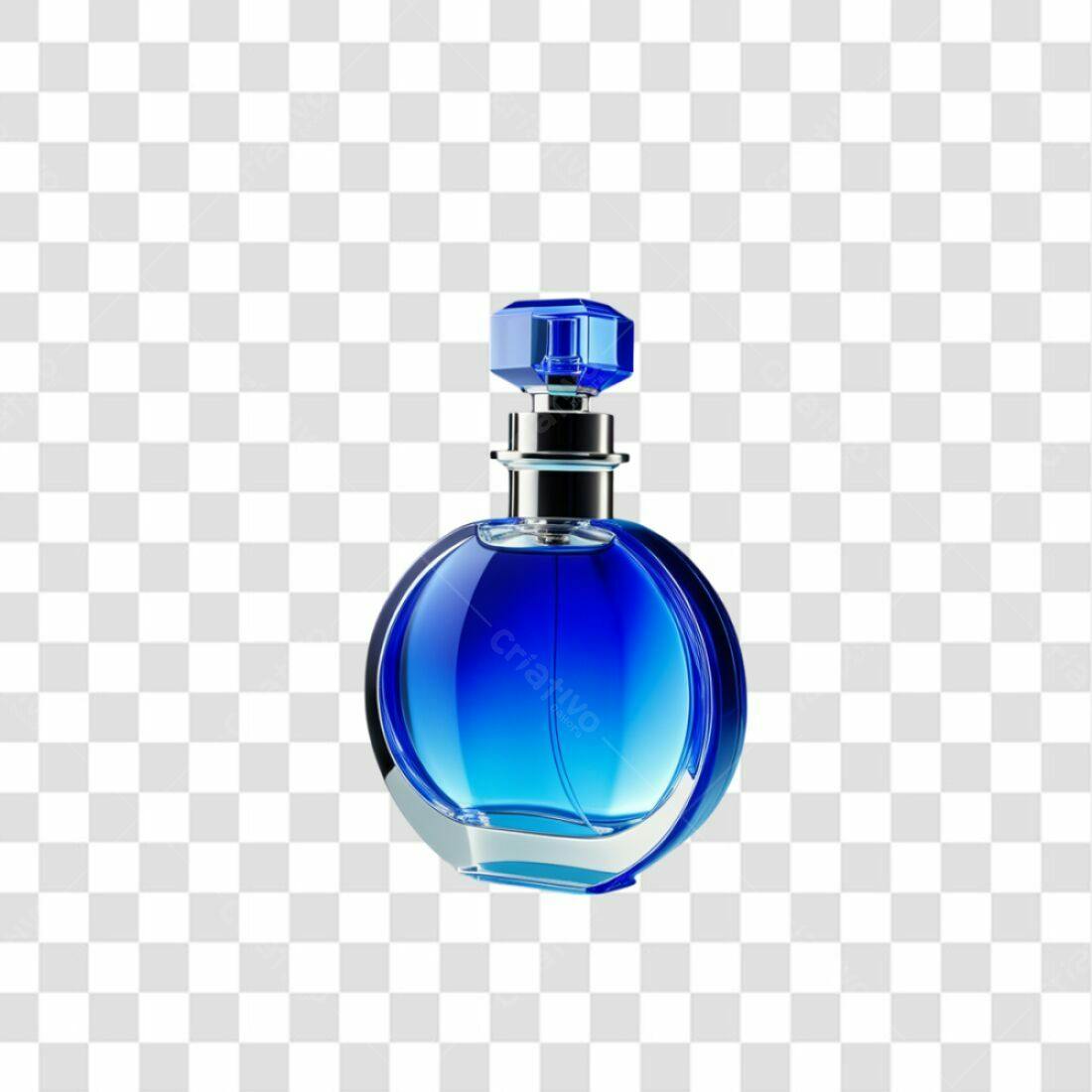 Icone Perfume Azul PNG com fundo transparente