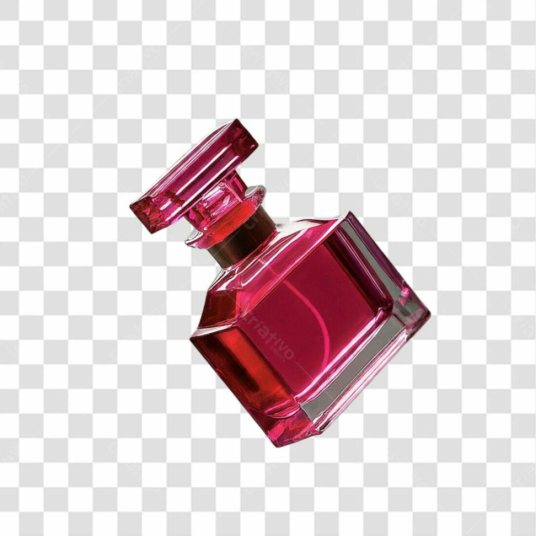 Icone Perfume Rosa PNG com fundo transparente