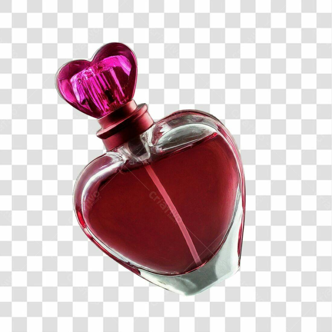 Icone Perfume Amor Vermelho PNG com fundo transparente