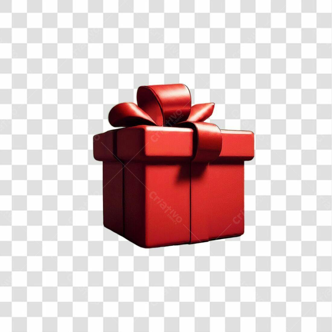 Icone Presente Natal PNG com fundo transparente