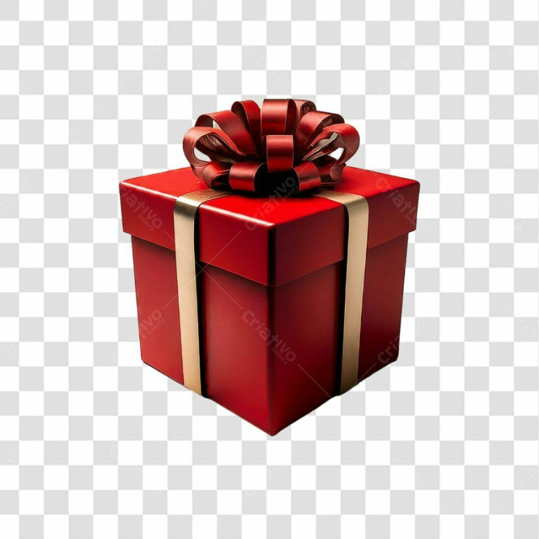 Icone Presente Natal PNG com fundo transparente