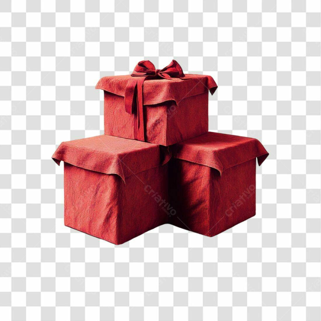 Icone Presente Natal PNG com fundo transparente