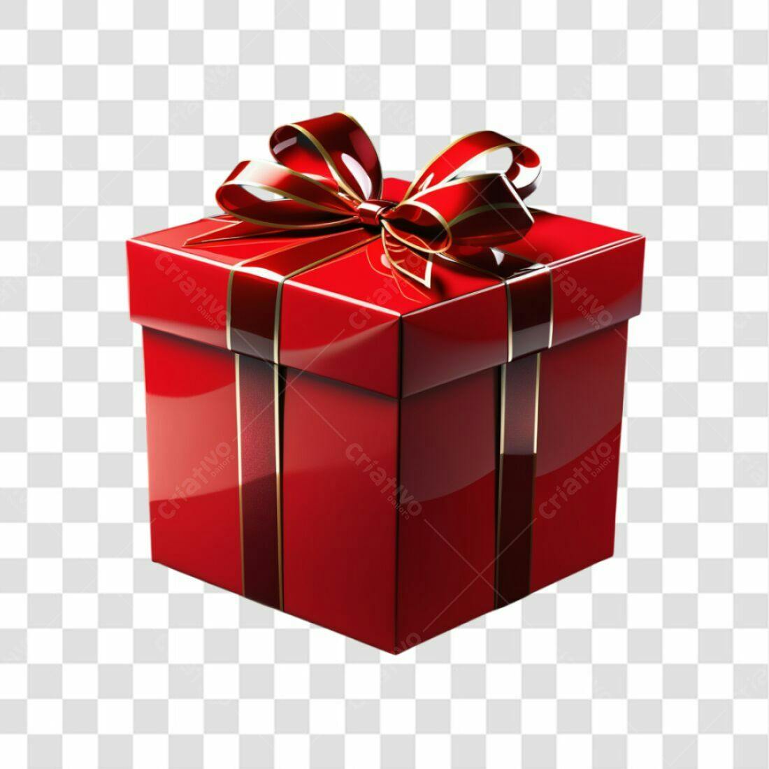 Icone Presente Natal PNG com fundo transparente