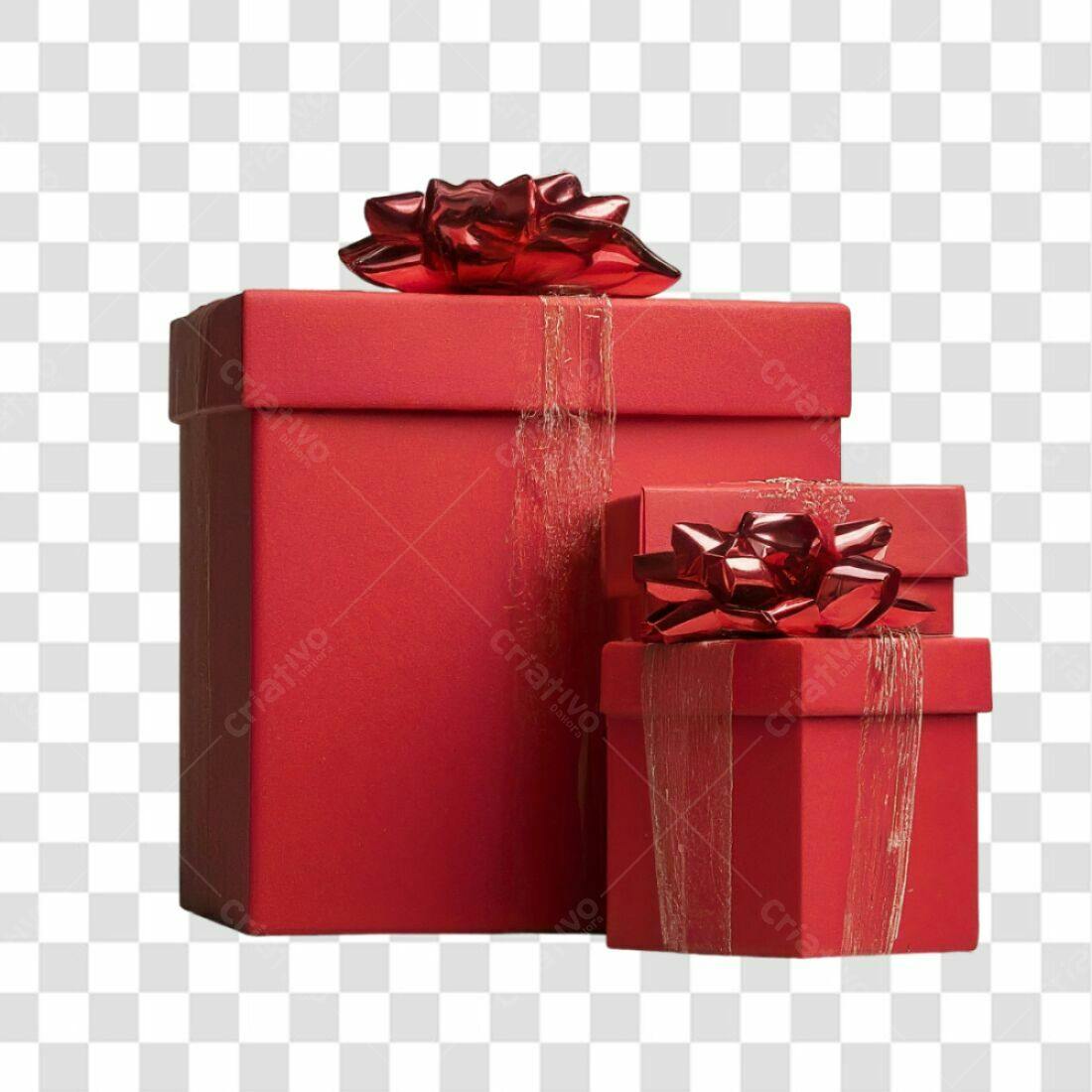 Icone Presente Natal PNG com fundo transparente