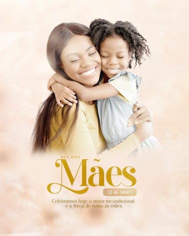 Flyer dia das mães png