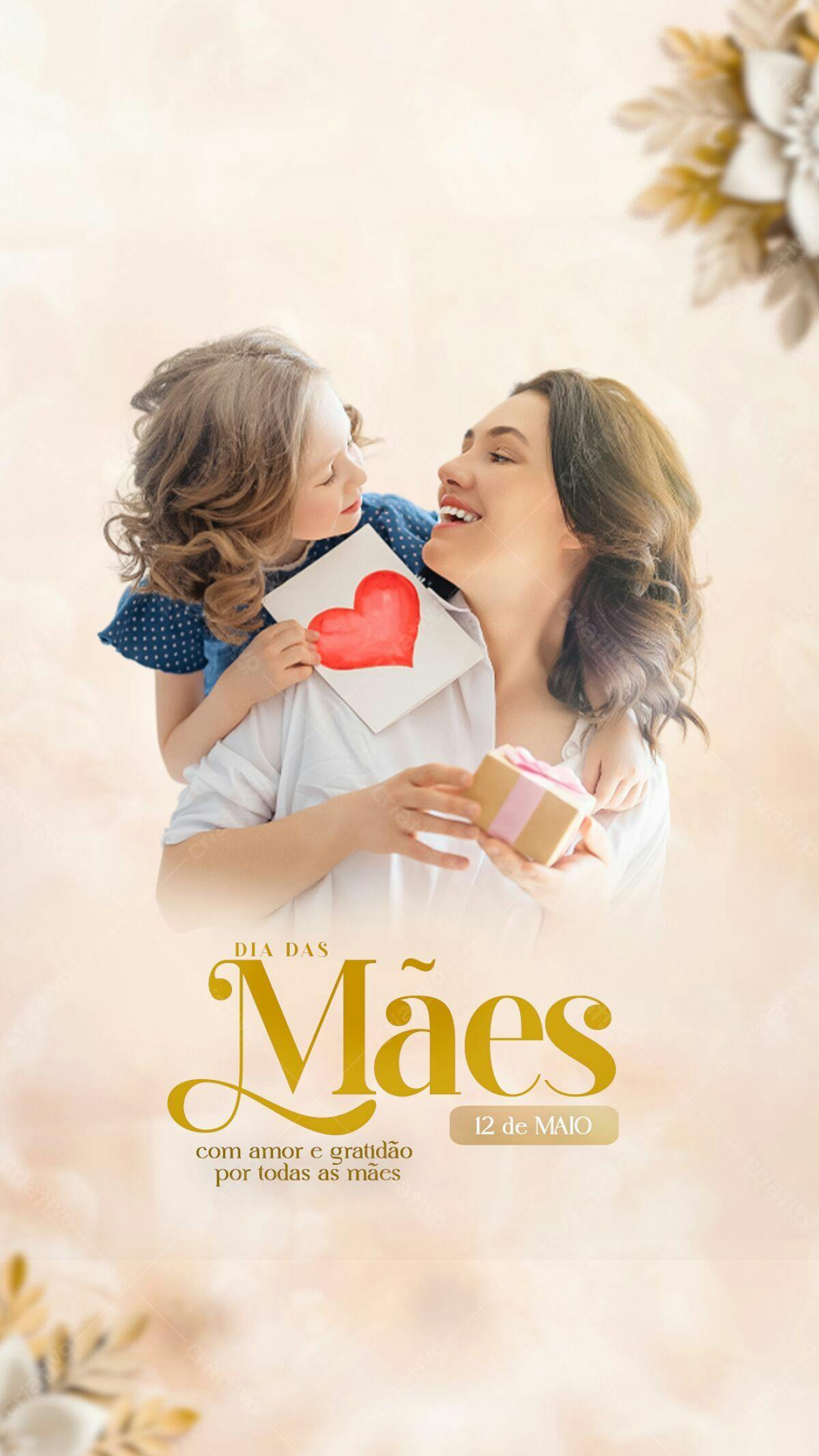 Story para o Dia das Mães PSD Editável