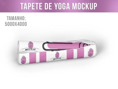 Tapete De Yoga Mockup