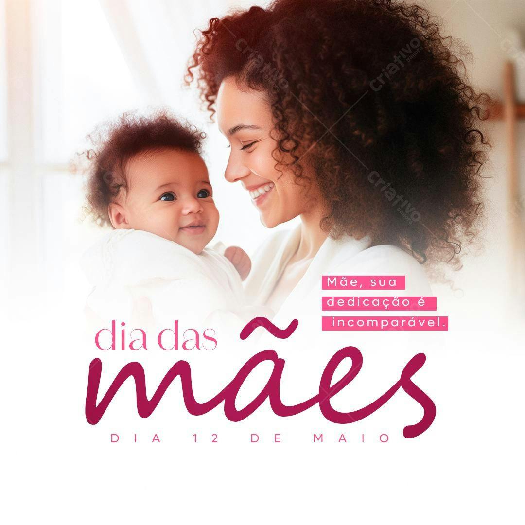 Postagem Dia das Mães PSD Editável
