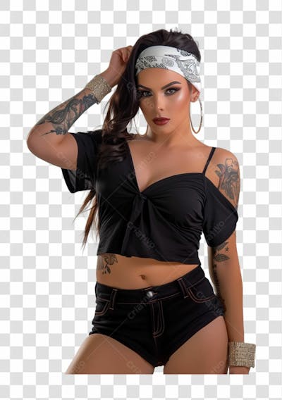 Imagem De Uma Cantora Pop, Dançarina
