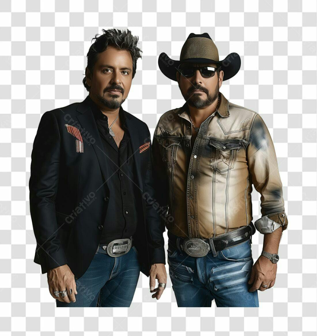 Imagem PNG com fundo transparente Dupla Sertaneja