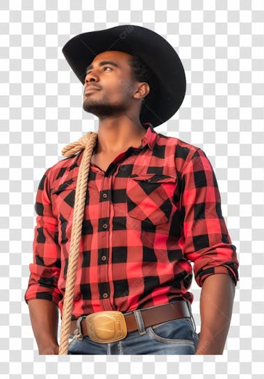 Imagem de um peão, cowboy