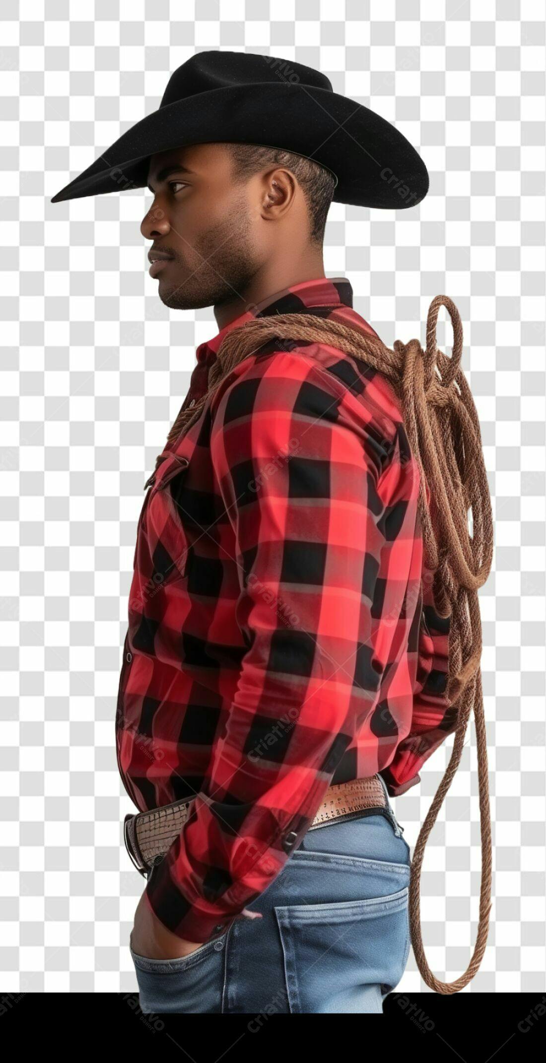 Icone Cowboy PNG com fundo transparente
