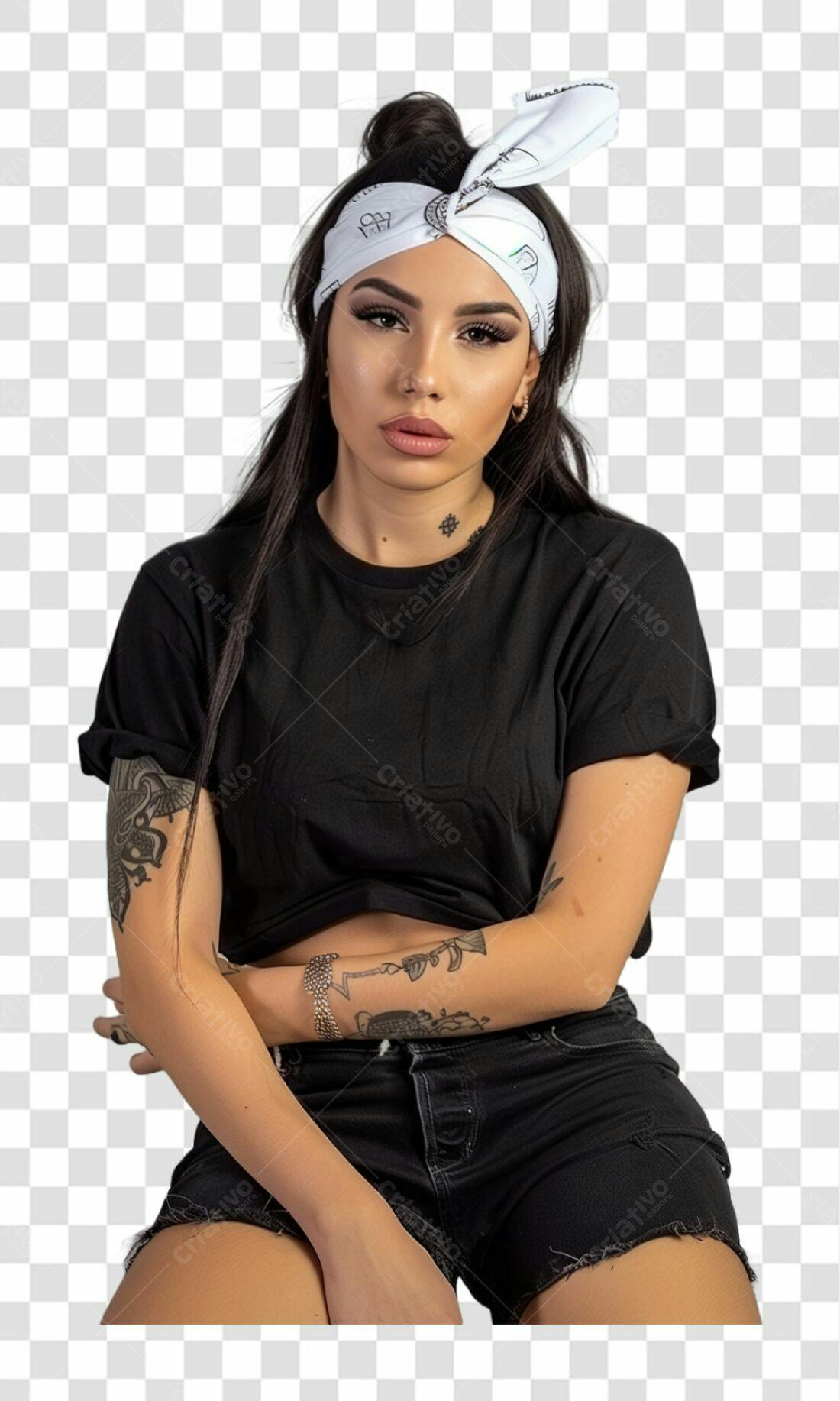 Imagem Modelo Mulher PNG com fundo transparente