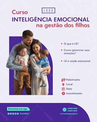 Inteligencia emocional na gestão de filhos