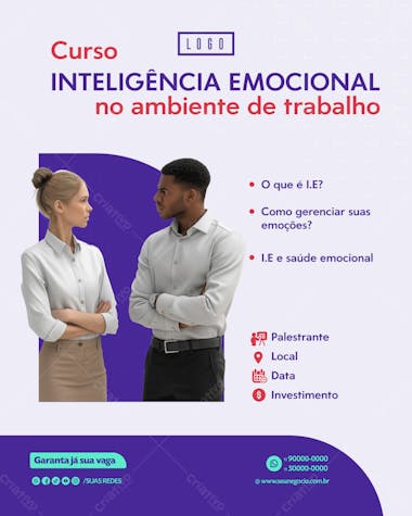 Inteligencia emocional no ambiente de trabalho