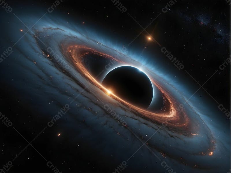 Buraco negro imagem em 4k