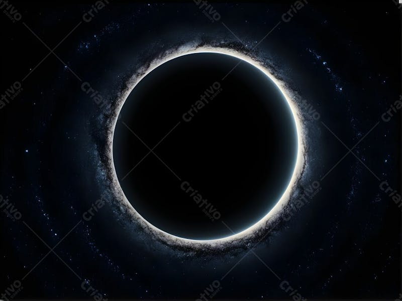 Buraco negro imagem em 4k