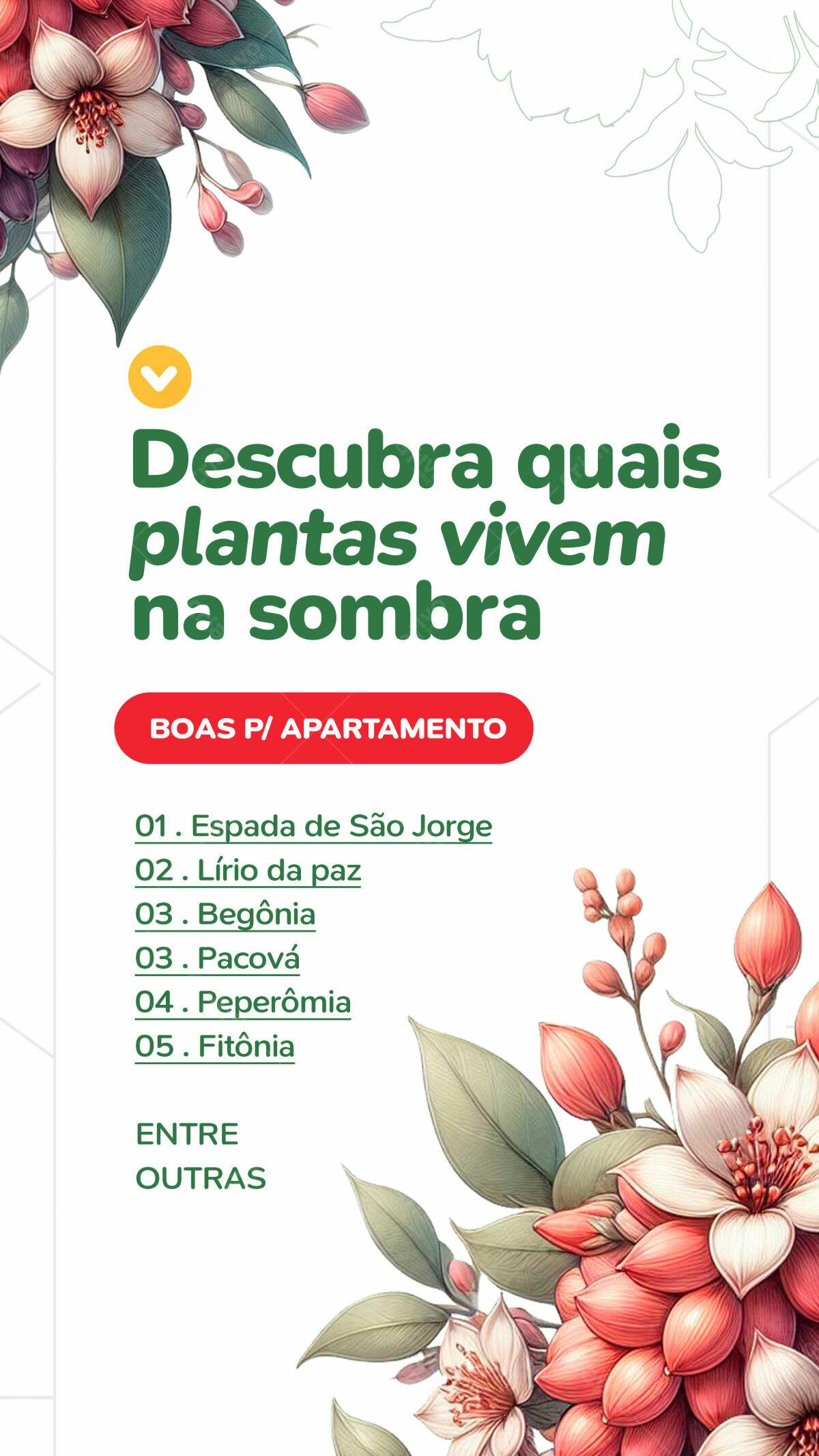 Flyer Plantas para Apartamento PSD Editável