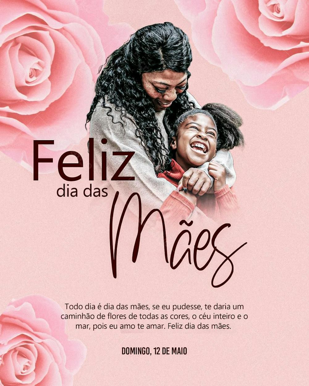 Flyer Feliz Dia Das Mães