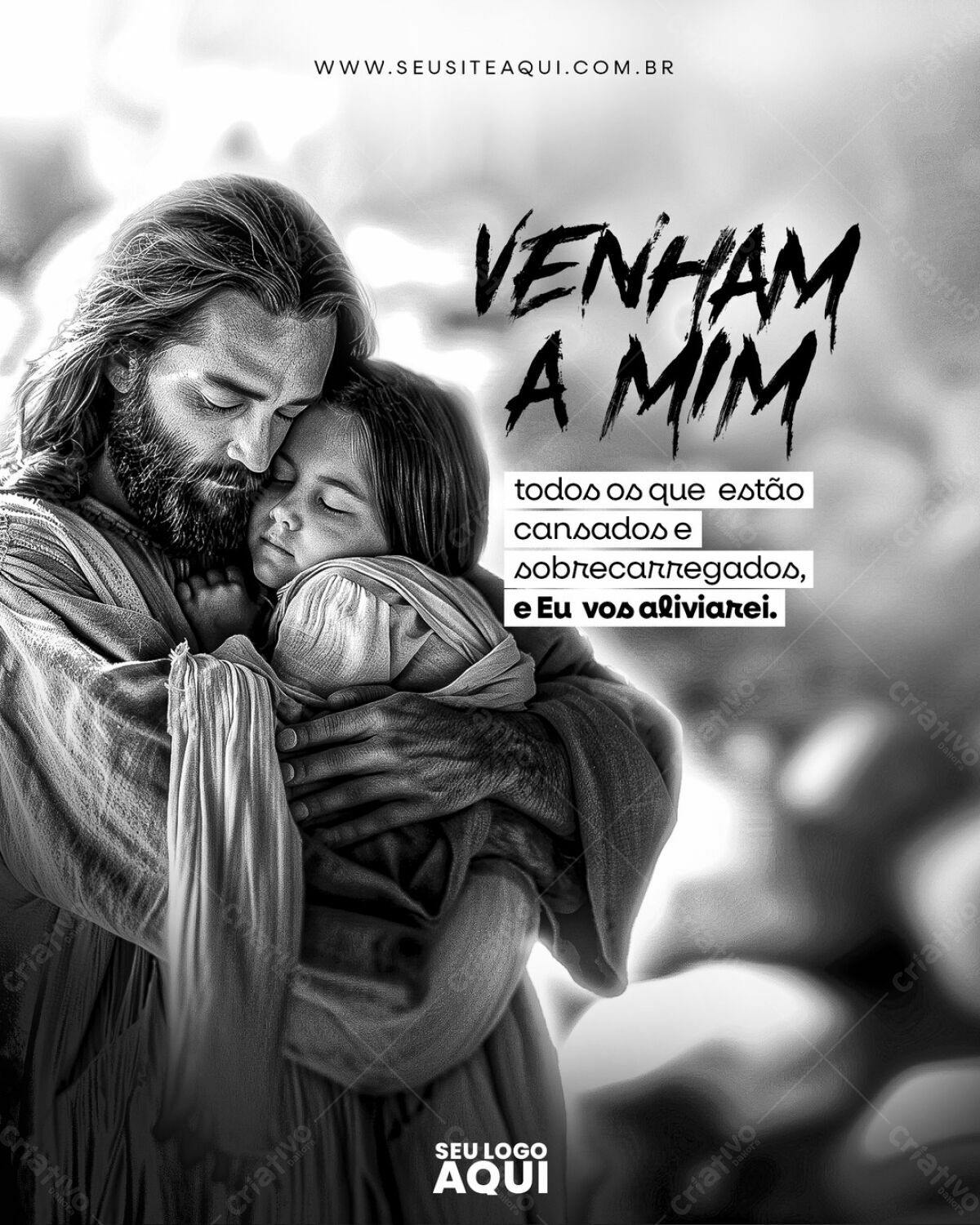 Post para Igreja PSD Editável
