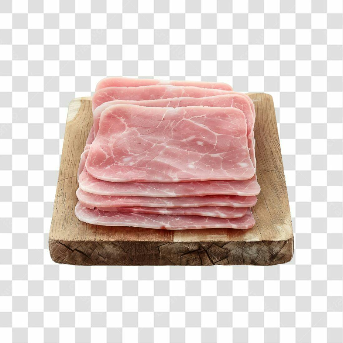 Imagem de Presunto Fatiado PNG com fundo transparente