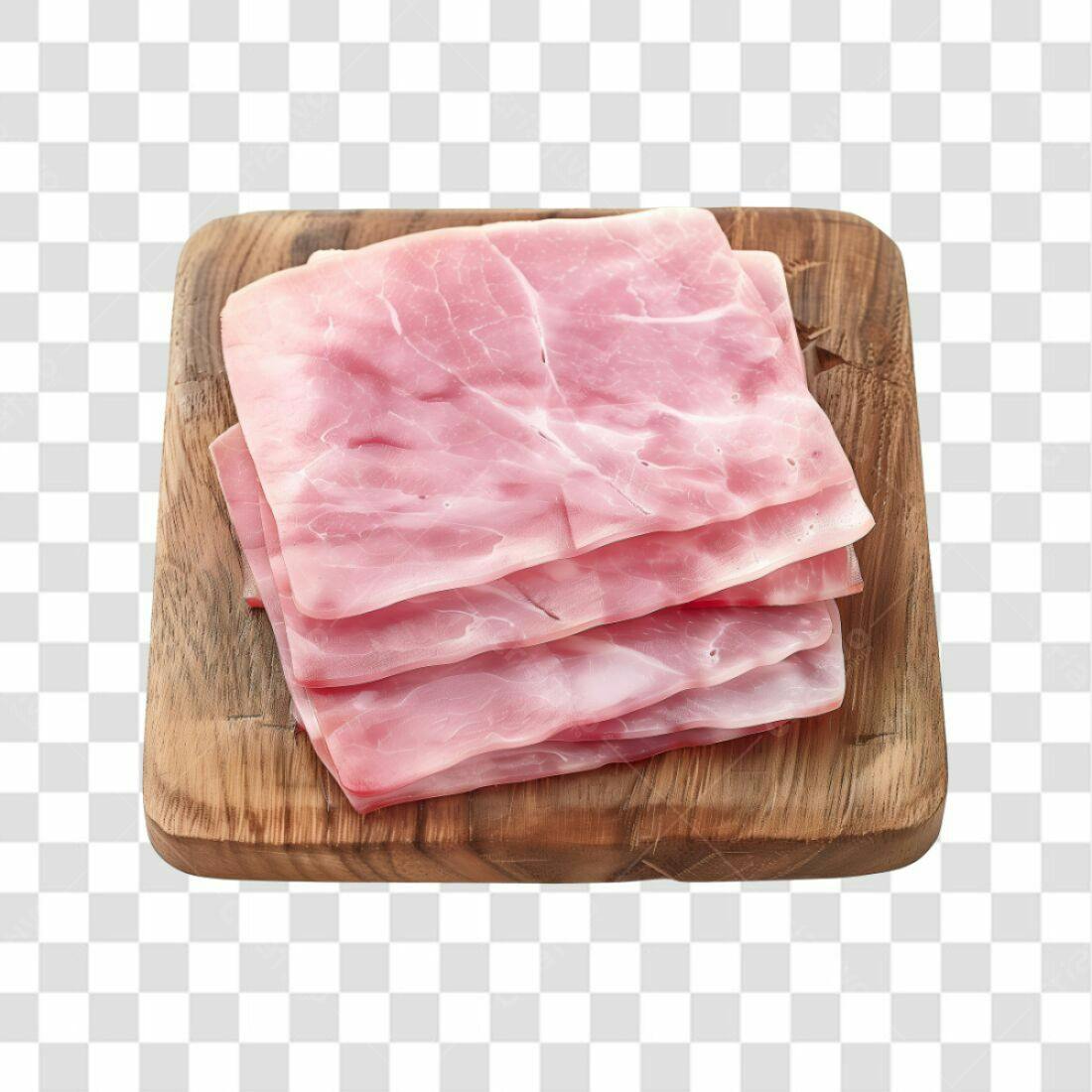 Imagem Presunto Fatiado PNG com fundo transparente
