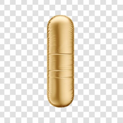 Alfabeto Letra I Em 3D Formato De Balão Dourado Comemoração Aniversario Luxo Fundo Transparente