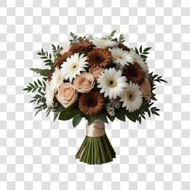 Bouquet de flores png transparente