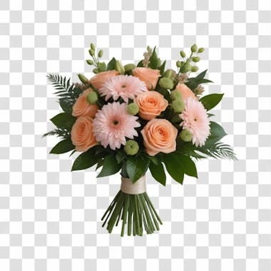 Bouquet de flores png transparente