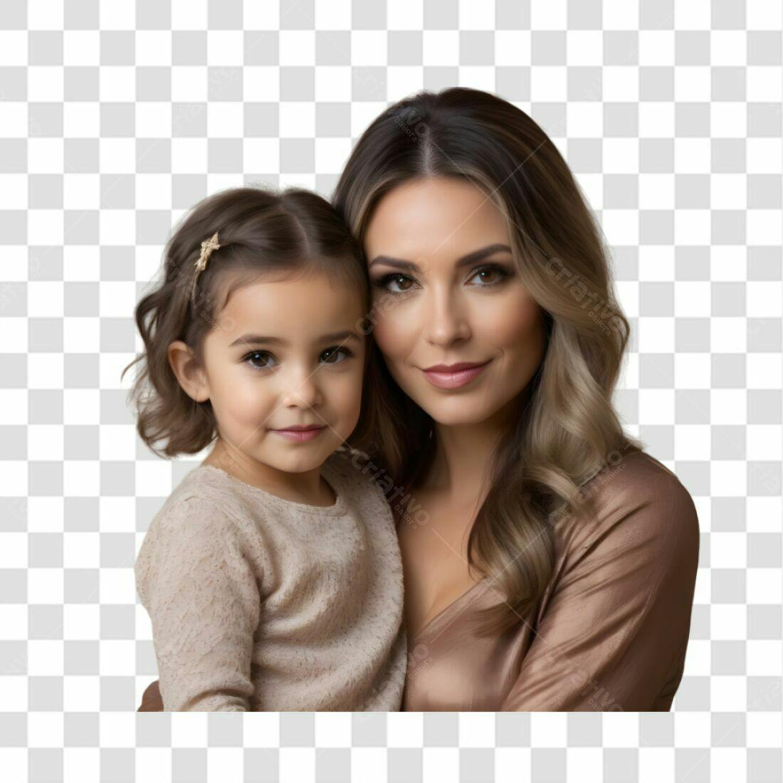 Imagem Mãe e Filha PNG com fundo transparente