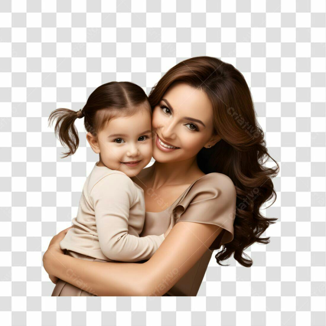 Imagem Mãe e Filha PNG com fundo transparente