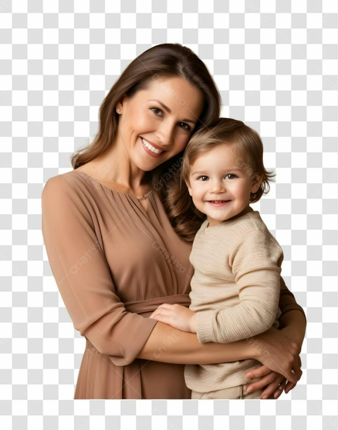 Imagem Mãe e Filho PNG com fundo transparente