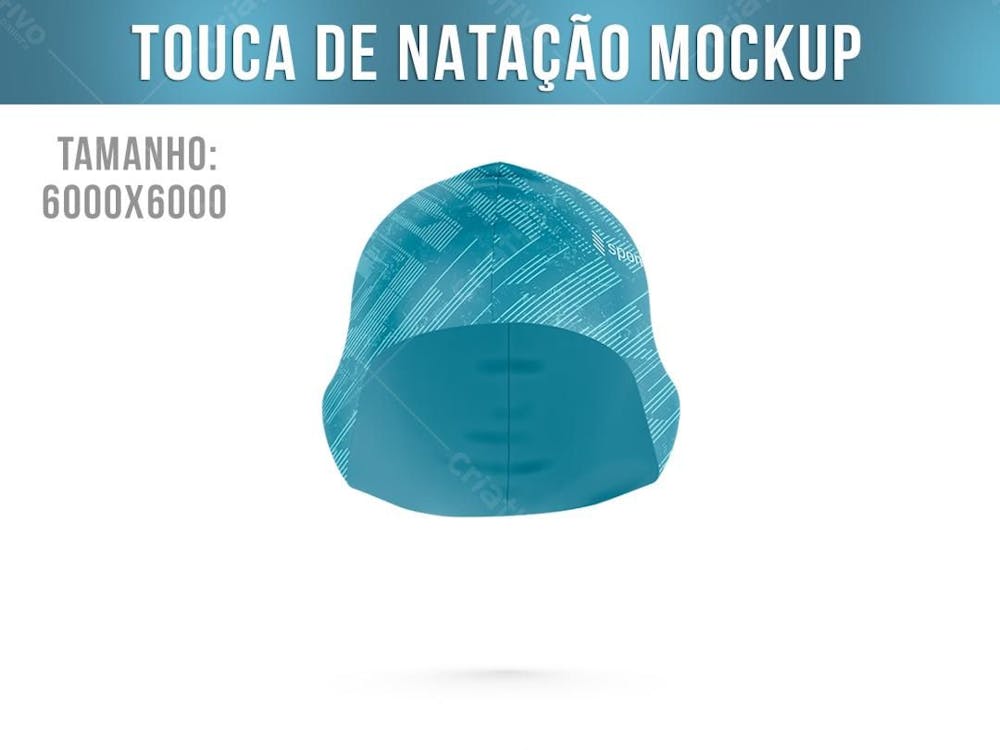 Touca De Natação Mockup 