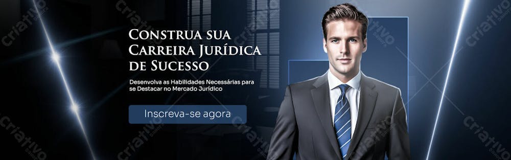 Construa Sua Carreira Juridica De Sucesso Hero Landing Page Advocacia