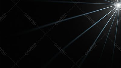 Flare Luz Overlay Em Alta Qualidade