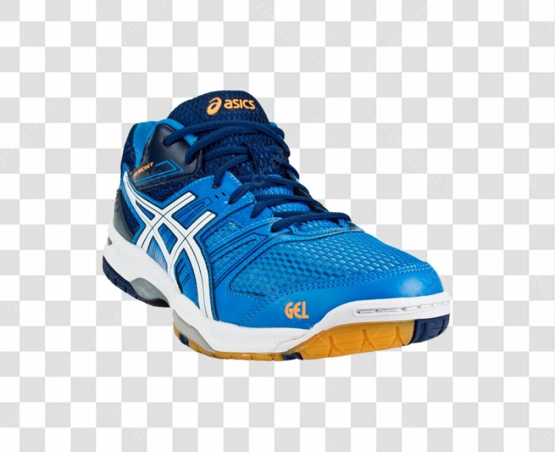 Icone Tênis Asics Azul PNG com fundo transparente