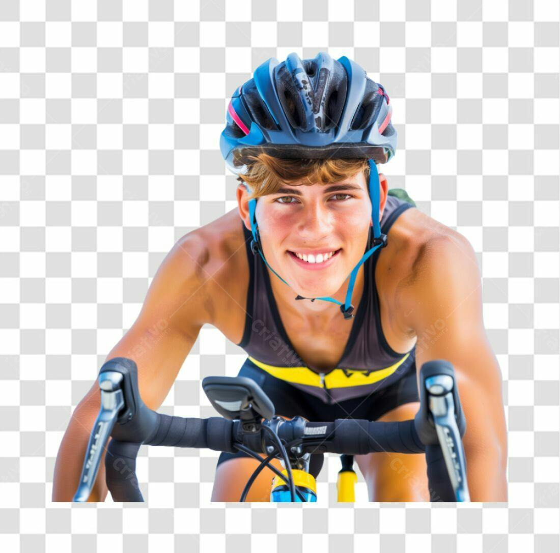 Imagem Ciclista PNG com fundo transparente
