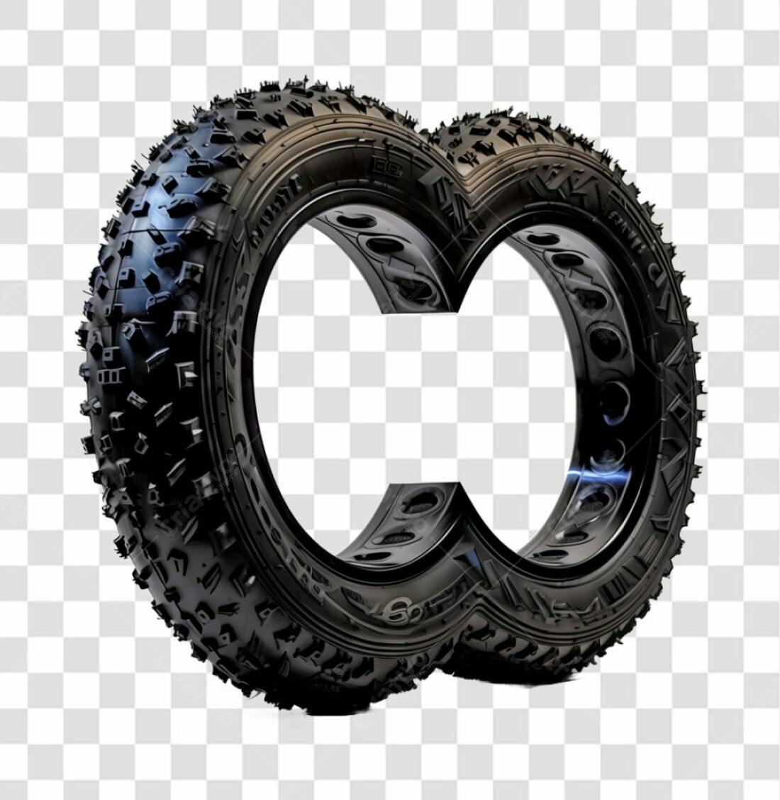 Icone Pneu Off-Road PNG com fundo transparente