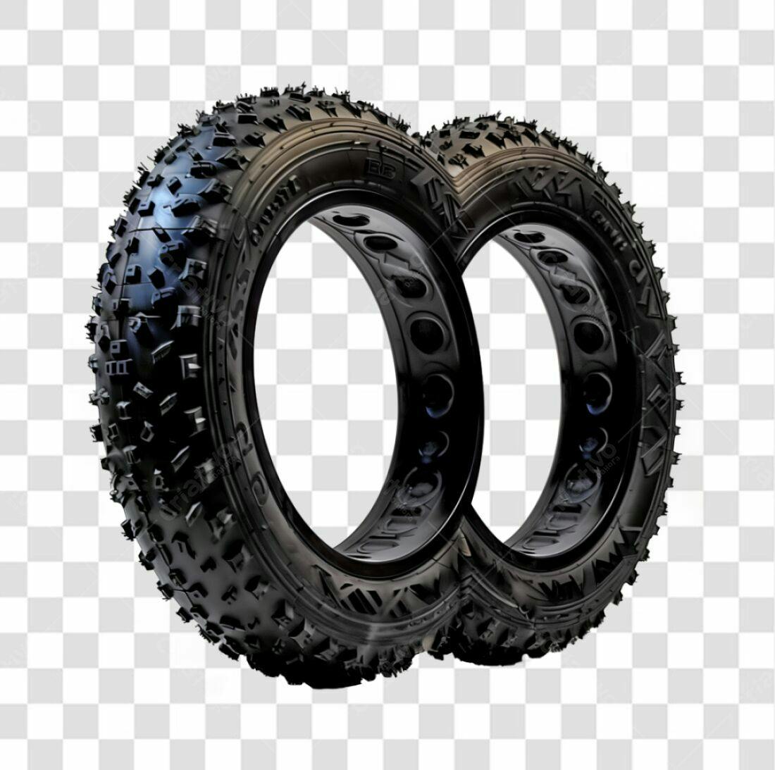 Icone Pneu Off-Road PNG com fundo transparente